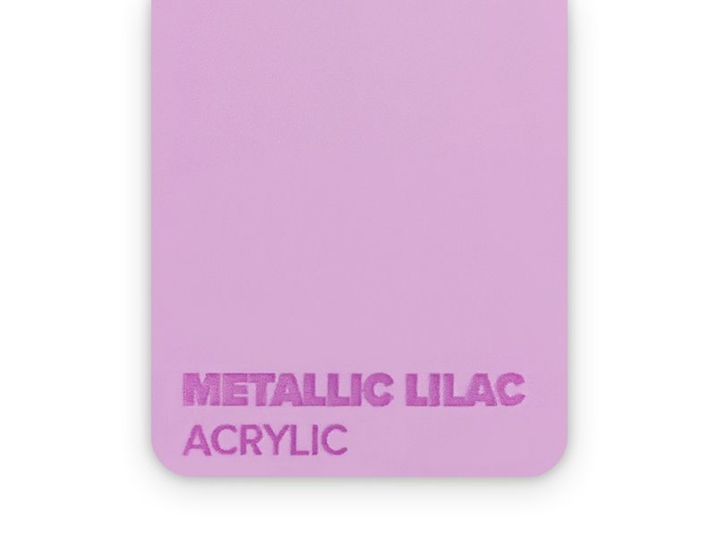 Acrylic - Metallic lilac 3 mm