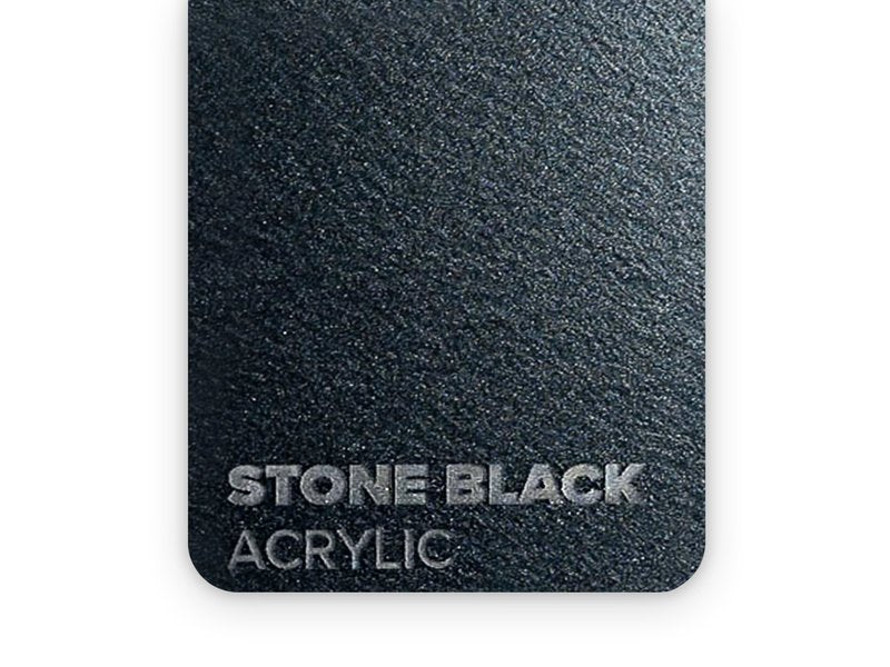 Acrylic - Stone black 3 mm