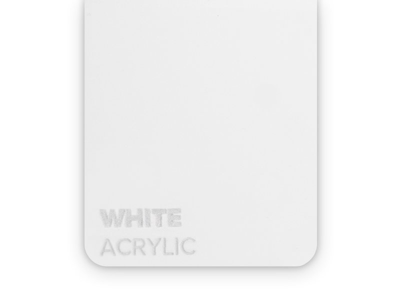 Acrylic - White 3 mm
